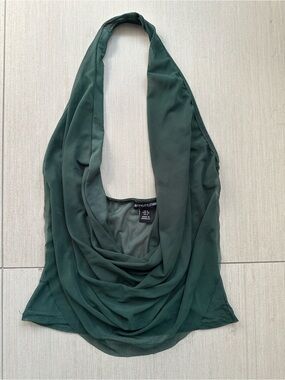 PrettyLittleThing Olive Mesh